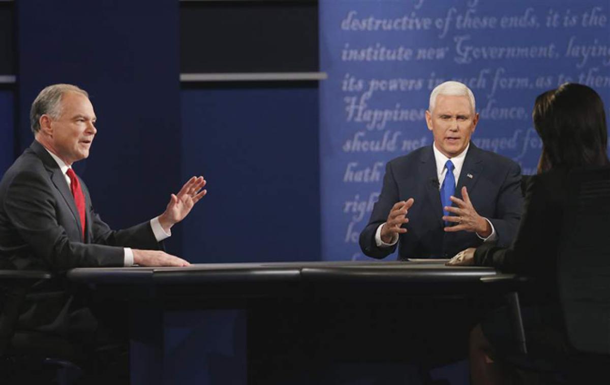 US Vice Presidential debate: Kaine, Pence square off over Russia, immigration